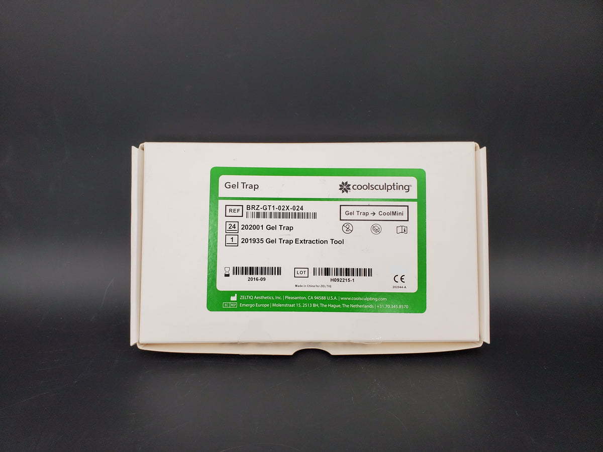 1480 専用 Zeltiq CoolSculpting CoolMini Gel Trap Opened QTY 13 EXP REF BRZ