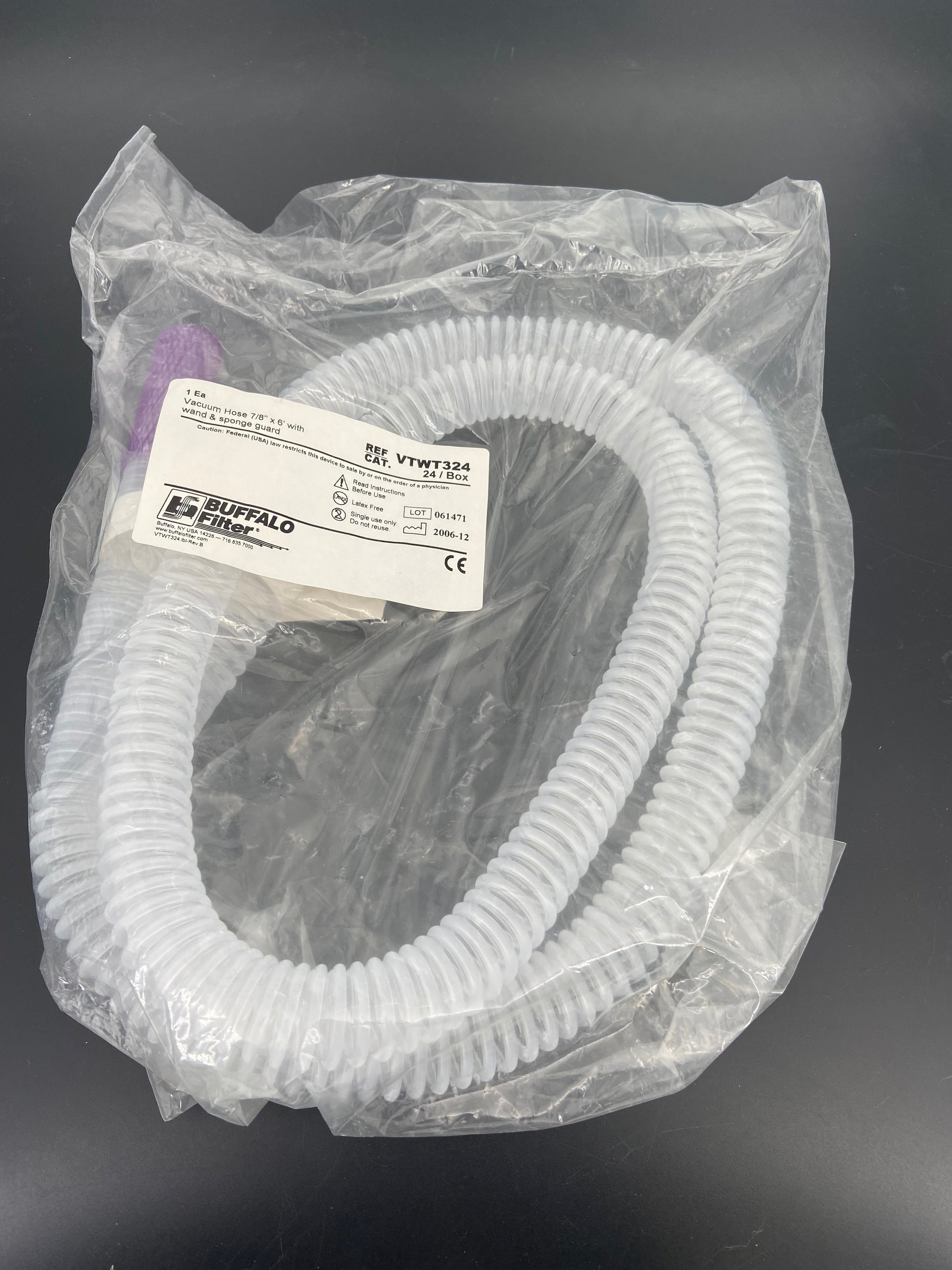 Buffalo Filter Vacuum Hose 7 8